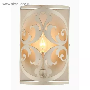 Бра Rustika 1x60W E14, кремовое золото 18x10x27 см