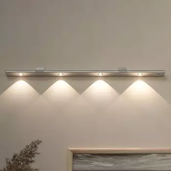 Бра с датчиком движения "Луч" LED 4Вт АКБ (900Mah) USB 60х4х0,9 см