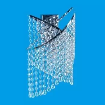 Бра ЭкономСвет с хрусталем, размер 27x13x36 см, E14