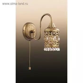 Бра Salona, E14 40Вт, цвет бронза