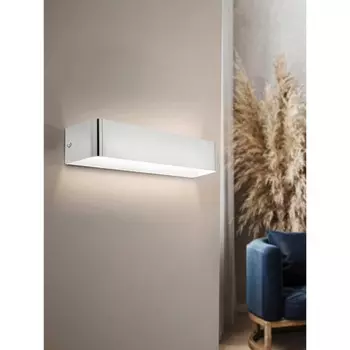 Бра SANIA 4, 1x12Вт LED, 3000K, 1400лм, цвет никель