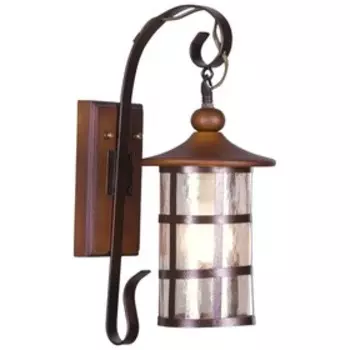 Бра «Селесте», 1x60Вт E27, дуб, чёрный 20x16x35 см