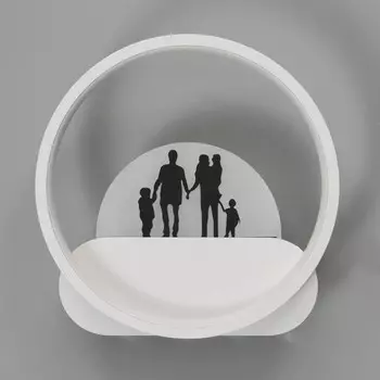 Бра "Семья" LED 4000К 10Втбелый 24х24х6см