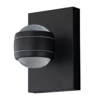 Бра SESIMBA, 2x3,7Вт LED, 3000K, 560лм, цвет черный