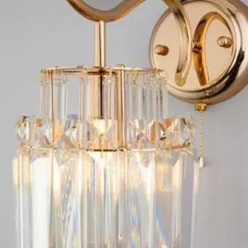 Бра Sevilia, 1x60Вт E14, цвет золото