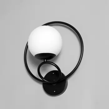 Бра «Сферум» Е27 40 Вт черный 282323 см