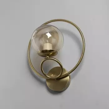 Бра «Сферум» Е27 40 Вт золото 282323 см