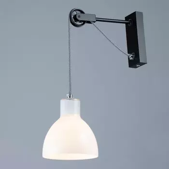 Бра «Шелла» Е27 40 Вт черно-белый 201520 см