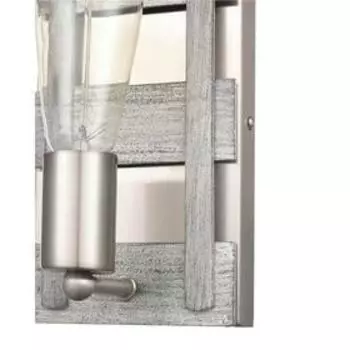 Бра Shield, 1x60Вт E27, цвет серый