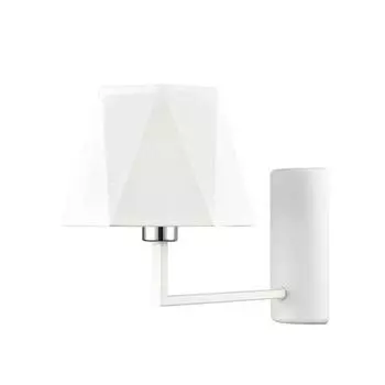 Бра Si, 1x40Вт E14 , цвет белый