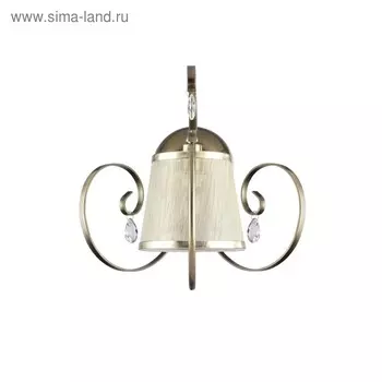 Бра Simone 1x40W E14 бронза 27x33,5x32,2см