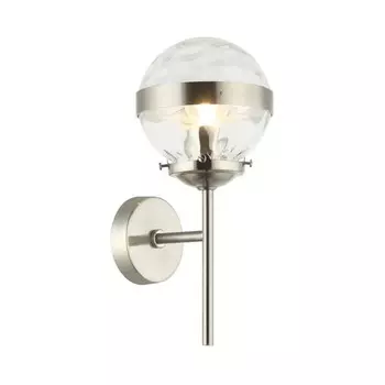 Бра Sogno 1xE27 40Вт, размер 15,5x18x34,5 см, цвет никель