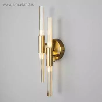 Бра Sole, 4x3Вт G4, цвет золотая бронза