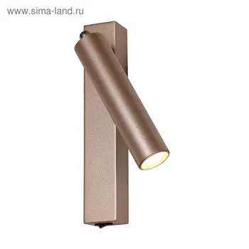 Бра Specimen, 7Вт LED, цвет золото