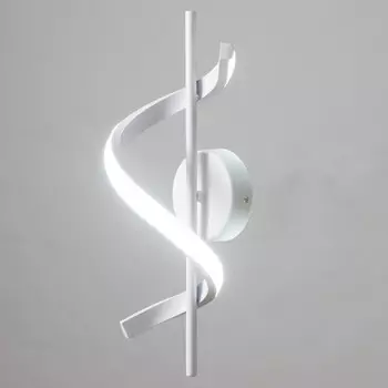 Бра «Спираль» LED 16 Вт 6000К белый 1240 см