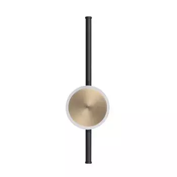 Бра STILO, 12Вт LED 3000K, 760лм, цвет чёрный, IP20