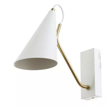 Бра «Свейн» Е27 40 Вт бело-медный 1227.528 см