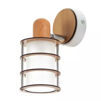 Бра "Тайон" Е14 40Вт белый 8х14х15 см