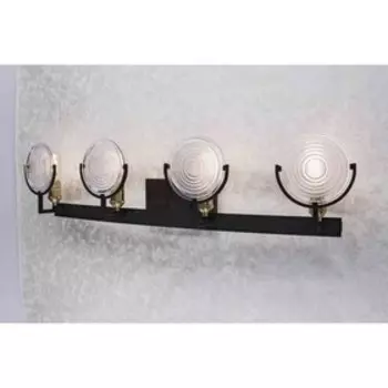 Бра "Тесла" 4x75W E27 кофейный 17x90,7x21,5 см