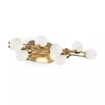 Бра Maytoni MOD081WL-L13G3K, LED, 13Вт, 42х14,3х9 см, 1300Лм, цвет золото