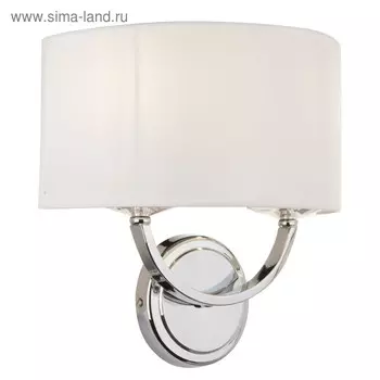 Бра Tina 2x40Вт E14 хром