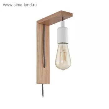 Бра TOCOPILLA 10Вт E27 коричневый, белый