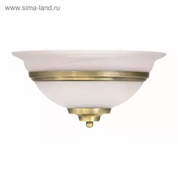 Бра TOLEDO 1x60Вт E27 античная бронза 31x16см