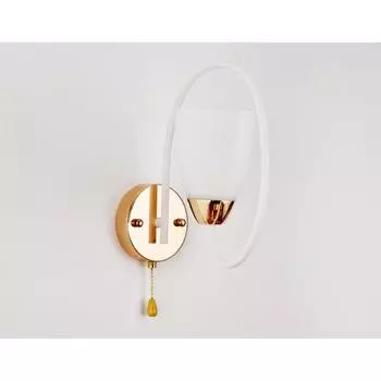 Бра Ambrella light Traditional, 40Вт E27, цвет белый, золото