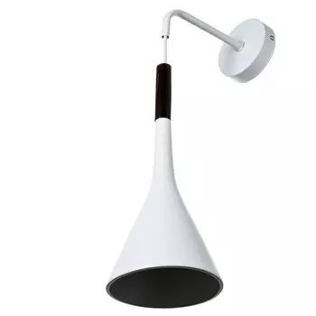 Бра "Троник" Е27 40Вт белый 10х10х35-135см