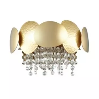 Бра Ulla, 2x40Вт G9, цвет золото