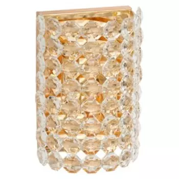 Бра "Венеция" 2x60W Е14 золото 27x19x12см