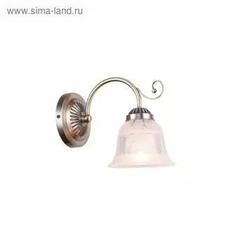 Бра Vetus, 1x40Вт E14, цвет бронза