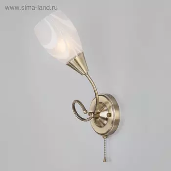 Бра Virginia 1x40Вт E27 бронза