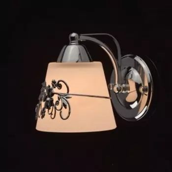 Бра "Вита" 1x60W E14 хром 14x12x18см