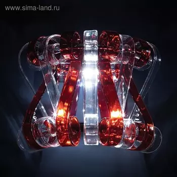 Бра Volution 2x40W G9 красный 15x20x23 см