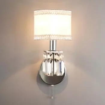 Бра Zaffiro, 40Вт E14, цвет хром