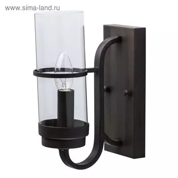 Бра "Замок", 60Вт E14, цвет чёрный