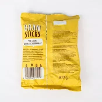 "BRANSTIKS" Отруби хрустящие особые Пшеничные (Соломкой)