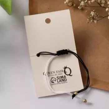 Браслет "Бабочка" дерево, цвет МИКС, d=7