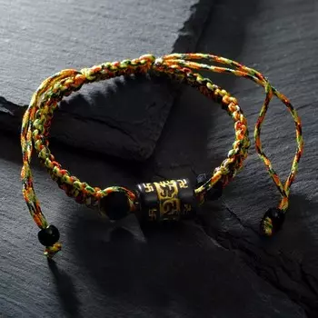 Браслет "Буддийский" с мантрами, цвет МИКС