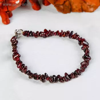 Браслет "Гранат" крошка