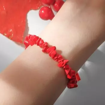 Браслет крошка на резинке «Коралл», 5,5 см