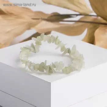 Браслет крошка на резинке "Оникс"