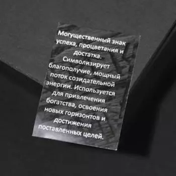 Браслет рунический «Феху» (успех, процветание, достаток), d=8 см