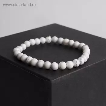 Браслет шар №6 «Кахолонг», 5,5 см