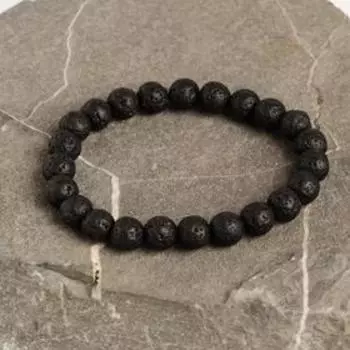 Браслет шар №8 «Лава», 5,5 см