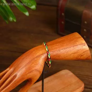 Браслет "Сурабая" искусственная кожа 14 см