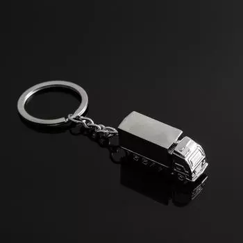 Брелок для автомобильных ключей Cartage, грузовик, хром