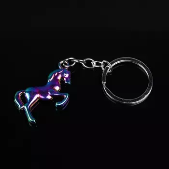 Брелок для ключей автомобильных Cartage, лошадь, металл, перламутровый