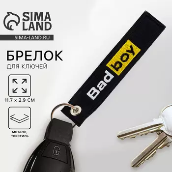 Брелок для ключей ремувка Badboy, 11.72.9 см